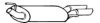WALKER 19108 End Silencer